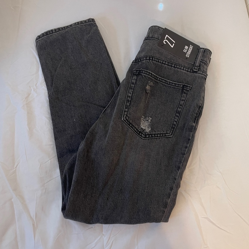 NWT BDG Slim Straight Black Jeans